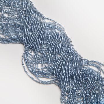 Kryształki kulki gładkie blue shade AB 2,5mm