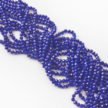 Kryształki kulki fasetowane 32 cuts full navy  6mm