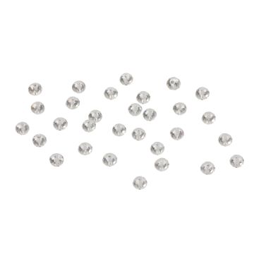 Kryształki oponki fasetowane crystal 3,5x4mm