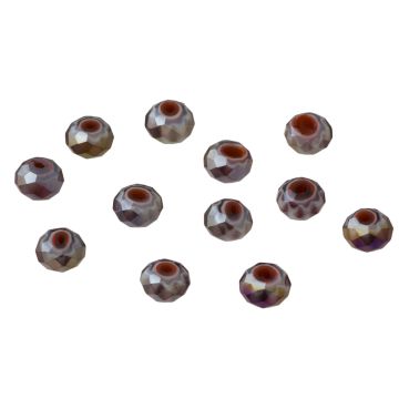 Oponki zmiksowany fiolet AB 8mm