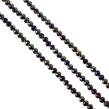 Kulka fasetowana metalic helio 8mm