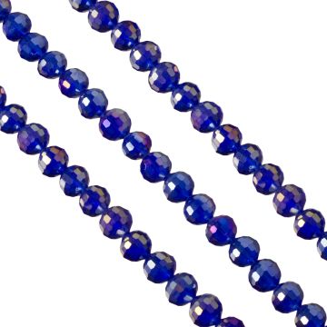 Kulka fasetowana sapphire AB 12mm