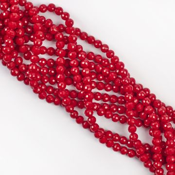 Krształki kulki fasetowane 96 cuts ceramic siam 6mm