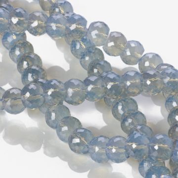 Kryształki drum labradorite 12x10mm