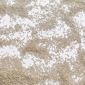 Koraliki SeedBeads Round 0,6-0,8mm Light Silver