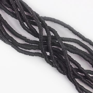 Koraliki Katsuki z modeliny czarne 4mm