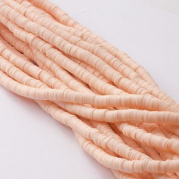 Koraliki Katsuki z modeliny brzoskwiniowy 6mm Koraliki Katsuki z modeliny brzoskwiniowy 6mm