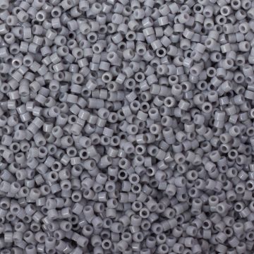 Koraliki Miyuki Delica 11/0 Opaque Ghost Grey