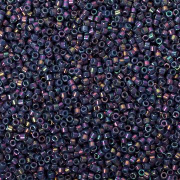 Koraliki Miyuki Delica Opaque Purple Gray Rainbow Luster 11/0