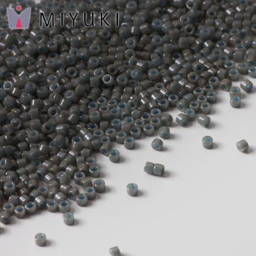 Koraliki Miyuki Delica 11/0 Opaque Grey Dyed