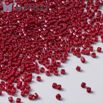 Koraliki Miyuki Delica 11/0 Opaque Cranberry Dyed