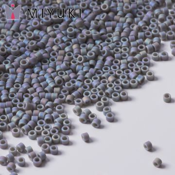 Koraliki Miyuki Delica 11/0 Opaque Lt. Grey AB Matte