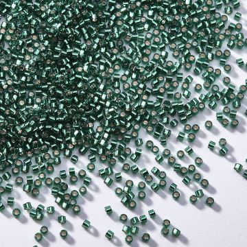 Koraliki Miyuki Delica 11/0 Silver Lined Emerald Dyed