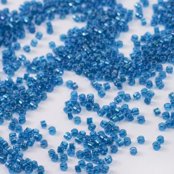 Koraliki Miyuki Delica 11/0 Fancy Lined Teal Blue 11/0