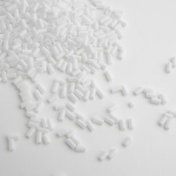 Koraliki Miyuki Bugles #1 (3mm) Japanese Opaque White