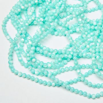 Masa perłowa kulka opalizująca niebieska 5mm