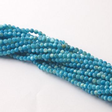 Kulka z masy perłowej morska 4mm