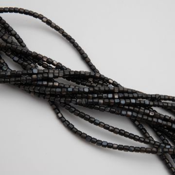 Masa perłowa walec gładki grafitowy 3x3,5mm