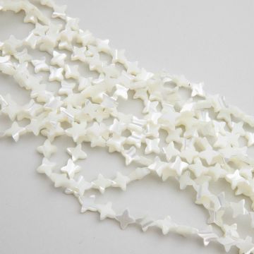 Masa perłowa opalizująca róża wiatrów biała 10mm