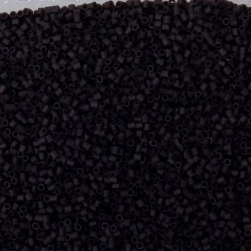 Koraliki Matsuno hexagon Opaque Black 15/0 H