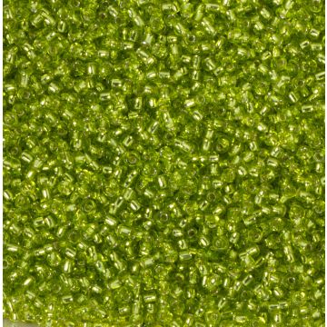 Koraliki NihBeads 12/0 Silver-Lined Lime Green