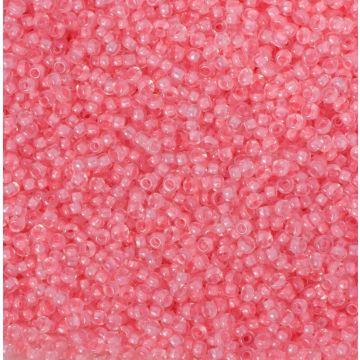 Koraliki NihBeads 12/0 Inside-Color Lustered Crystal/ Impatients Pink