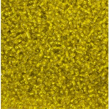 Koraliki NihBeads 12/0 Silver-Lined Lemon