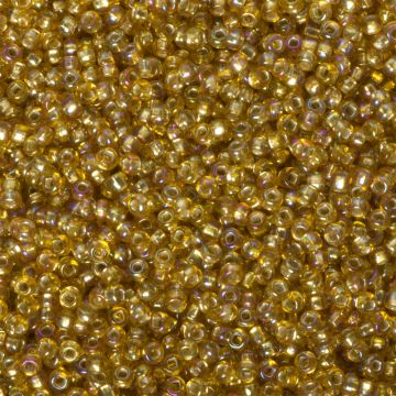 Koraliki NihBeads 12/0 Silver-Lined SH Trans-Rainbow Med Topaz