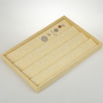 Ekspozytor lniany tablica z pętelkami 35x24cm