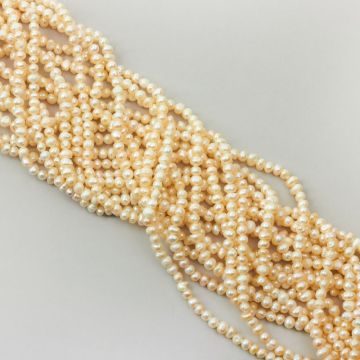 Perły naturalne okrągłe białe 4-7mm Perły naturalne okrągłe białe 4-7mm