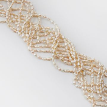 Perły naturalne potato hodowlane 5-9mm