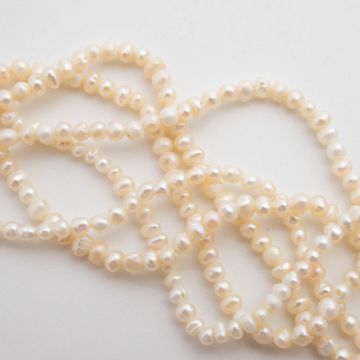 Perły hodowlane słodkowodne potato 2,5mm Perły hodowlane słodkowodne potato 2,5mm