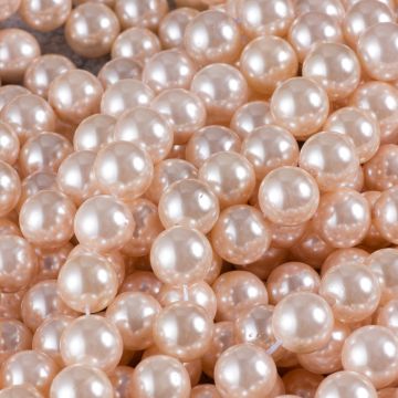 Perły seashell ecru 10mm