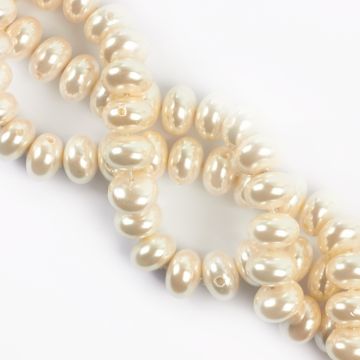 Perły seashell dysk z dziurką 16mm Perły seashell dysk z dziurką 16mm