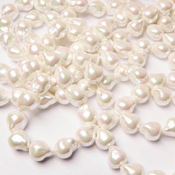 Perły ceramiczne baroque 14x17mm