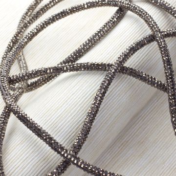 Rzemień stardust hematite 6mm