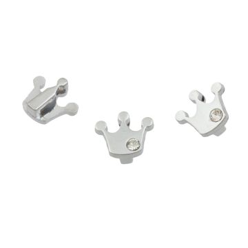 Przekładka z kryształkiem korona 14x16mm