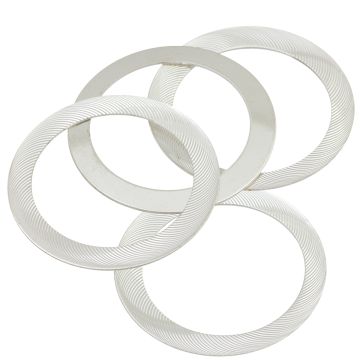 Kółko ozdobne karbowane 45mm