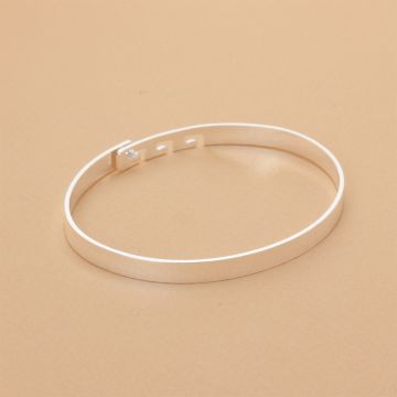 Bransoletka z mosiądzu zapinana 17-19cm