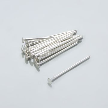Szpilki posrebrzane 20x0,8mm