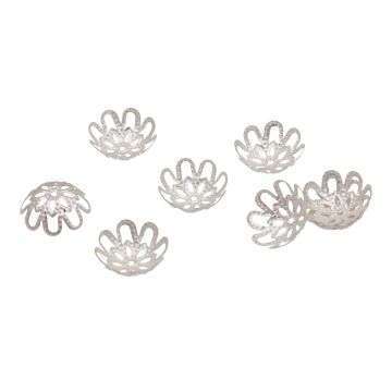 Czapeczki kwiatki 14mm