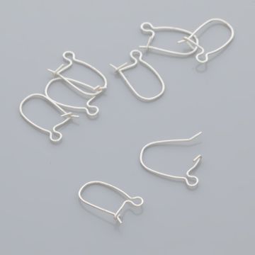 Srebrne bigle zapinane AG925 15mm