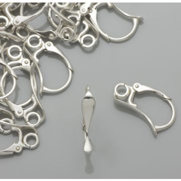 Srebrne bigle angielskie łezka AG925 9mm