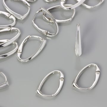 Srebrne bigle angielskie AG925 19,5mm