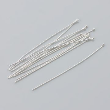 Srebne szpilki z główką AG925 55x0,7mm