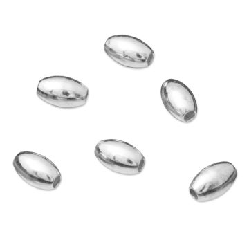 Srebrne oliwki gładkie AG925 5mm