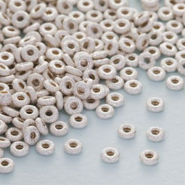 Srebrna przekładka donat diamentowany AG925 3,5mm