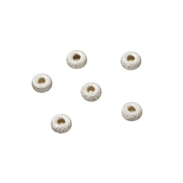 Srebrne oponki diamentowe AG925 4mm