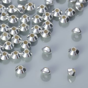 Srebrna przekładka dysk AG925 4mm