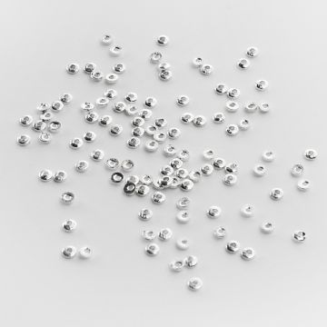 Srebrna przekładka blaszka gładka okrągła AG925 2mm